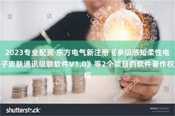 2023专业配资 东方电气新注册《多级感知柔性电子皮肤通讯级联软件V1.0》等2个项目的软件著作权