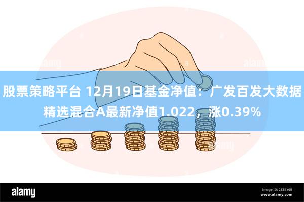 股票策略平台 12月19日基金净值：广发百发大数据精选混合A最新净值1.022，涨0.39%