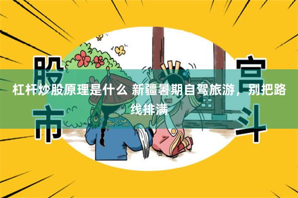 杠杆炒股原理是什么 新疆暑期自驾旅游，别把路线排满